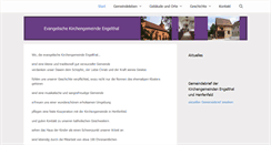 Desktop Screenshot of engelthal-evangelisch.de